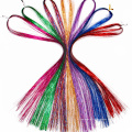 Sparkle Hair Tinsel Bling Décoration de cheveux Glitter Rainbow